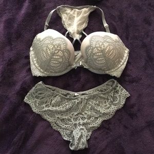 Victoria’s Secret bra with matching panties